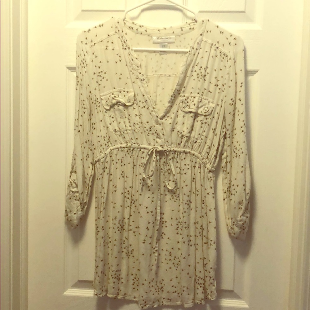 Motherhood Maternity cotton blouse